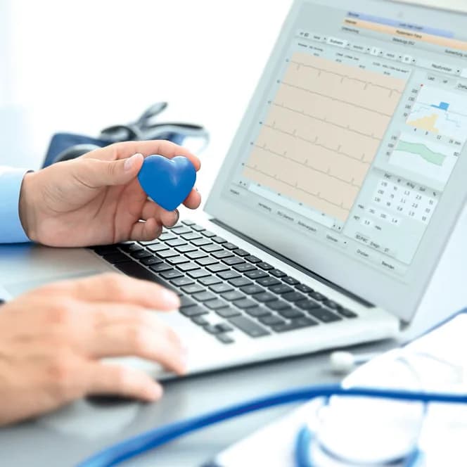 Épreuve d’effort sur ergomètre avec suivi ECG à l’écran