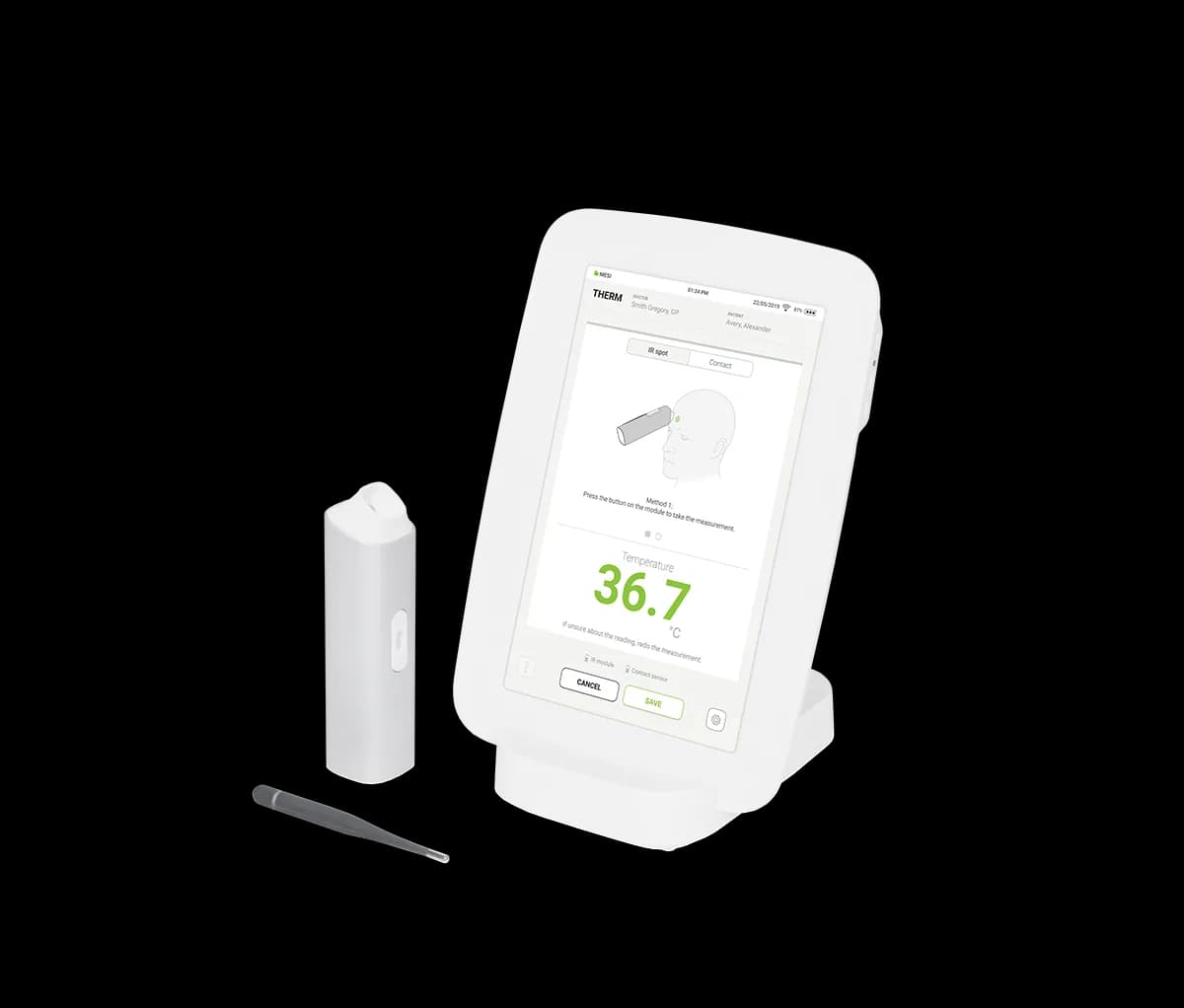 Thermomètre MESI mTABLET