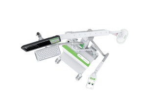 Bras articulé, clavier et accessoires du système de stimulation rTMS DuoMAG XT