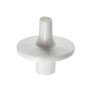 Vue frontale du filtre antibactérien Custo Spiro Protect avec embout buccal
