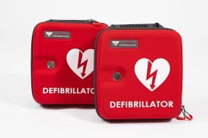 Défibrillateur automatisé externe Rescue Sam 4.0 : housses de transport du défibrillateur automatisé et de ses accessoires d’intervention