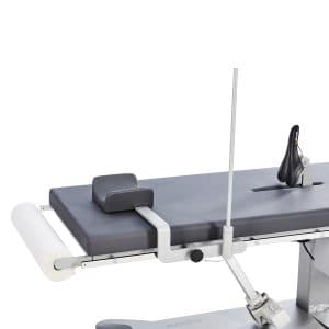 Ergomètre semi-couché inclinable Ergoselect 10 : vue latérale montrant la structure, les appuis et les possibilités de réglage de l’ergomètre
