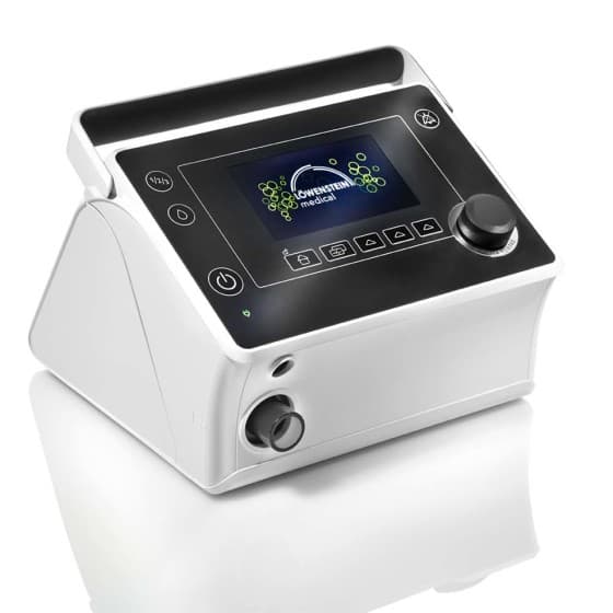 Ventilateur de domicile prisma VENT50 : vue principale du dispositif et de ses principaux composants visibles