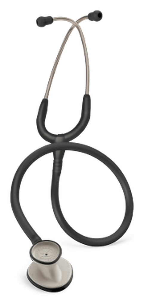 Stéthoscope Littmann Lightweight II S.E. : vue de face avec tubulure et finition de pavillon correspondant à cette variante