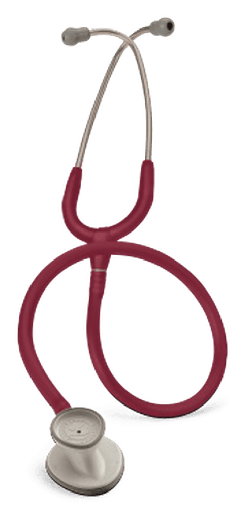 Stéthoscope Littmann Lightweight II S.E. : vue de face avec tubulure et finition de pavillon correspondant à cette variante