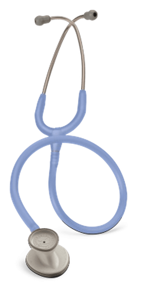 Stéthoscope Littmann Lightweight II S.E. : vue de face avec tubulure et finition de pavillon correspondant à cette variante