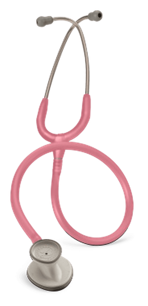 Stéthoscope Littmann Lightweight II S.E. : vue de face avec tubulure et finition de pavillon correspondant à cette variante