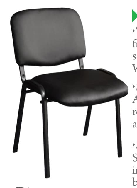 Chaise visiteur Fazzini 1140
