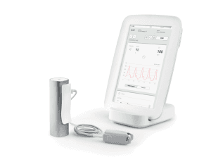 Oxymètre de pouls MESI mTABLET SPO2 avec capteur sans fil et tablette de suivi
