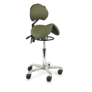 Tabouret selle médical Score Jumper Balance avec soutien lombaire sans coutures, vue officielle 1