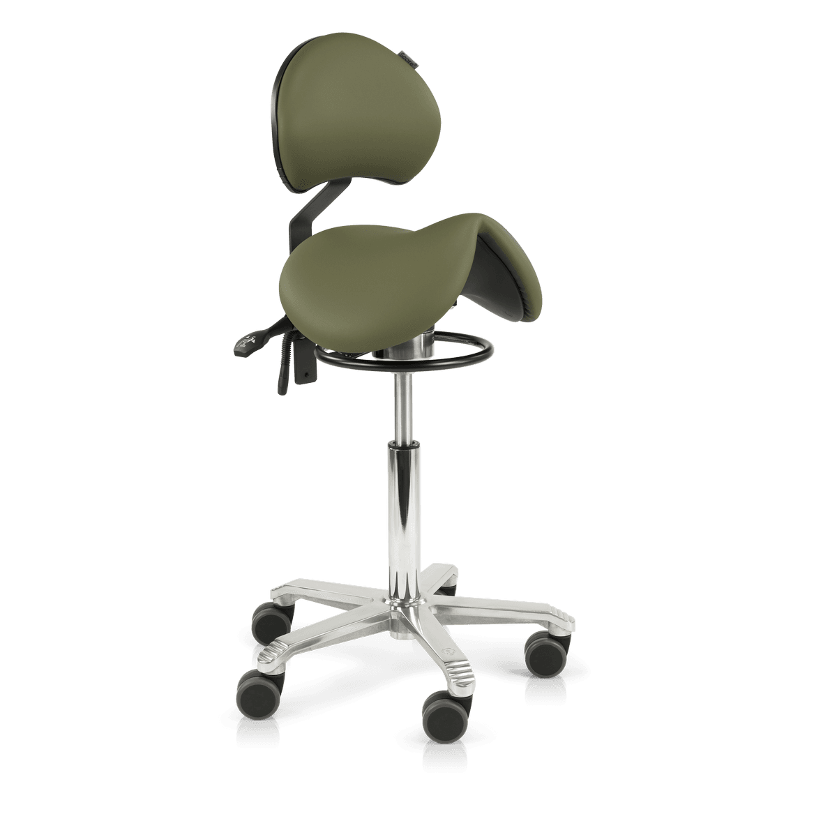 Tabouret selle médical Score Jumper Balance avec soutien lombaire sans coutures, vue officielle 1