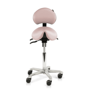 Tabouret selle médical Score Amazone avec soutien lombaire sans coutures, vue officielle 3