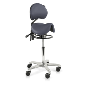 Tabouret selle médical Score Amazone Balance avec soutien lombaire sans coutures, vue officielle 1