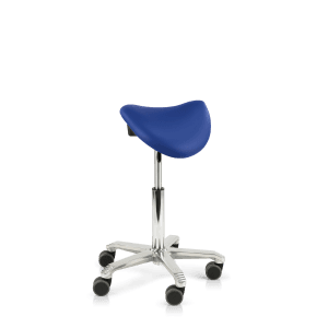 Tabouret selle médical Score Jumper 6400F sans coutures, vue de trois quarts
