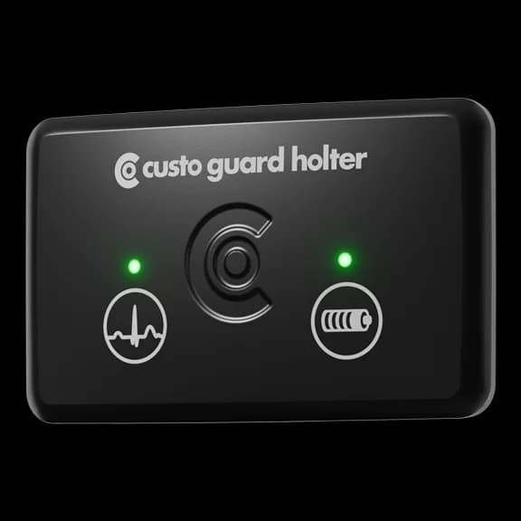 Enregistreur Holter custo guard holter vu de face