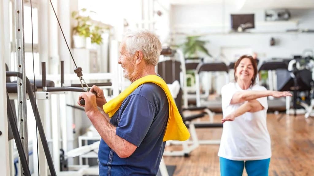 Séance d’entraînement en réadaptation cardiaque