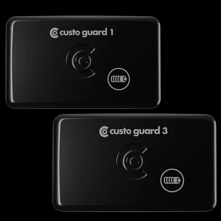 Émetteurs ECG custo guard 1 et custo guard 3 pour la réadaptation