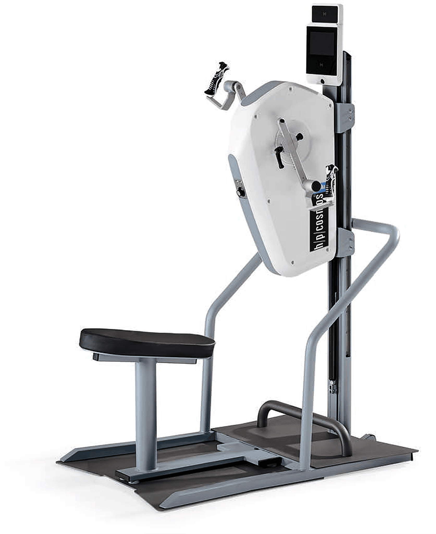 Ergomètre à manivelle (bras) torqualizer® arm ef med 900 : vue principale du dispositif et de ses principaux composants visibles