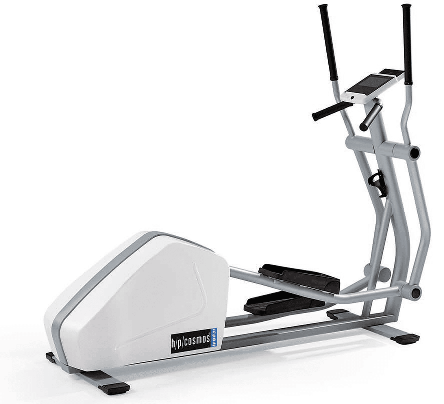 Ergomètre elliptique torqualizer® cross ef med 900 : vue principale du dispositif et de ses principaux composants visibles