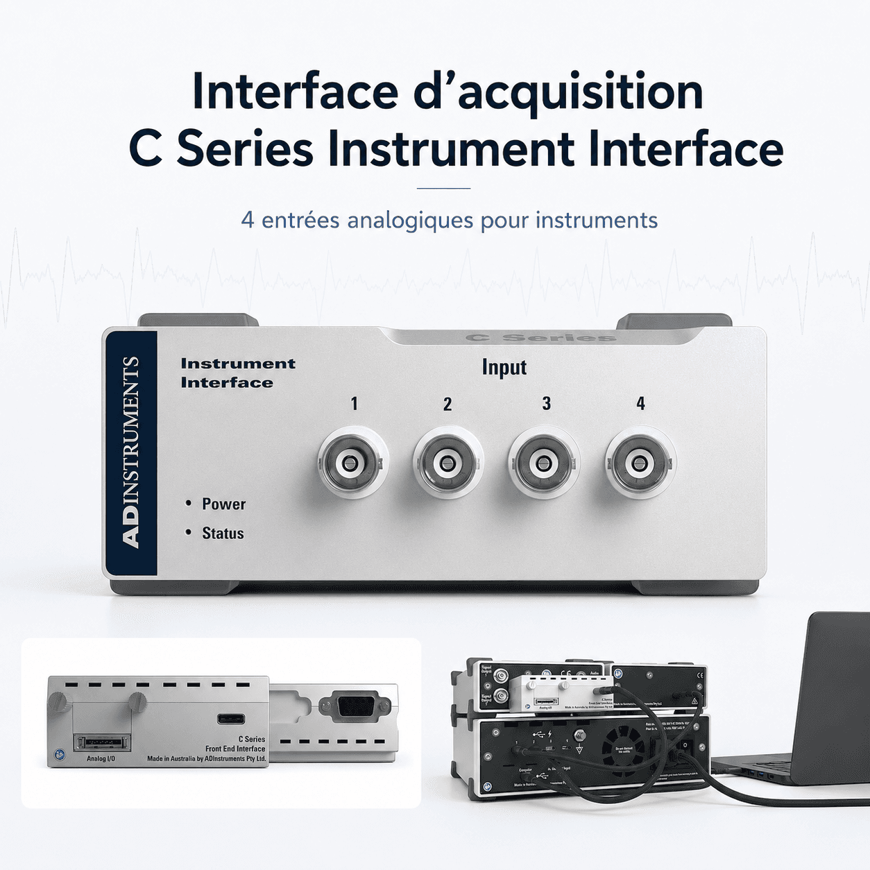 Interface d'acquisition C Series Instrument Interface