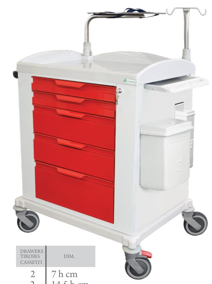 Chariot d'urgence Fazzini 01.6274