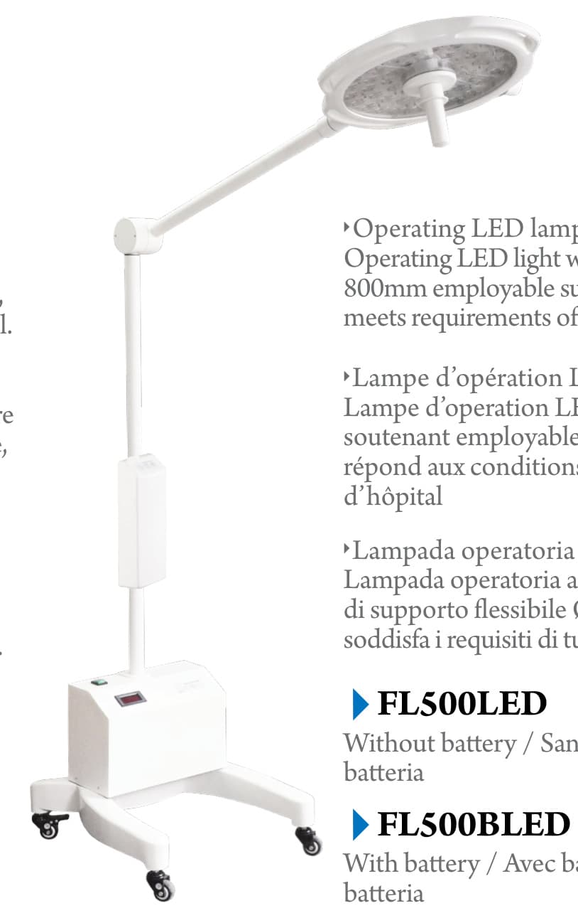 Lampe d'opération Fazzini FL500LED