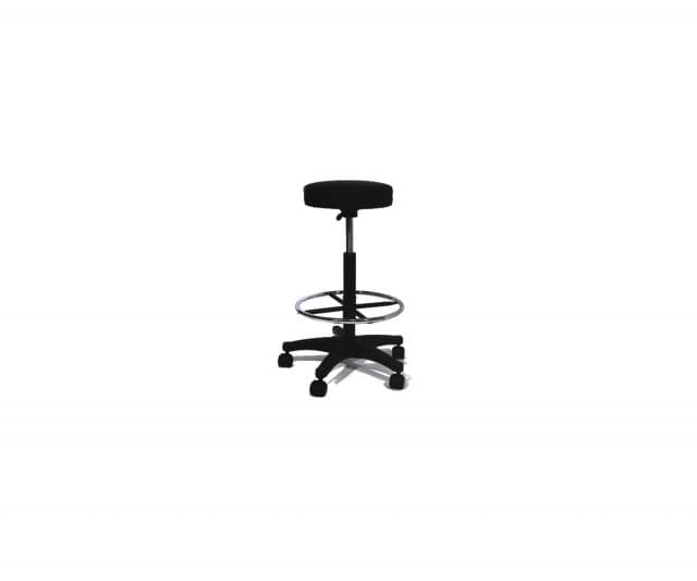 Tabouret rond à roulettes Fazzini 02.908.00